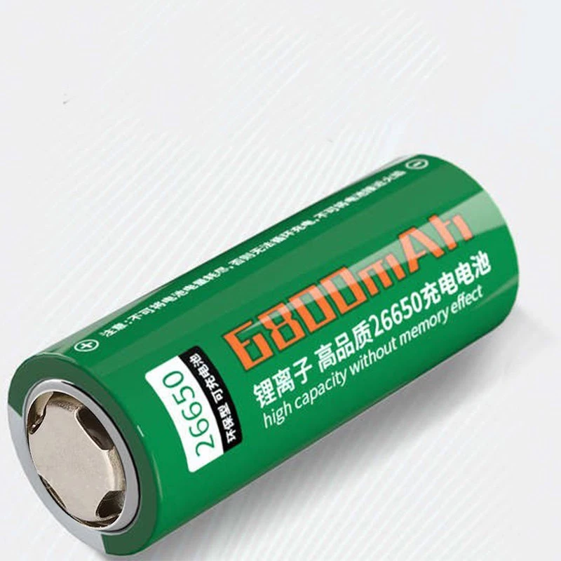 مشخصات باتری لیتیومی اسمال سان آی سی دار 6800mAH 26650