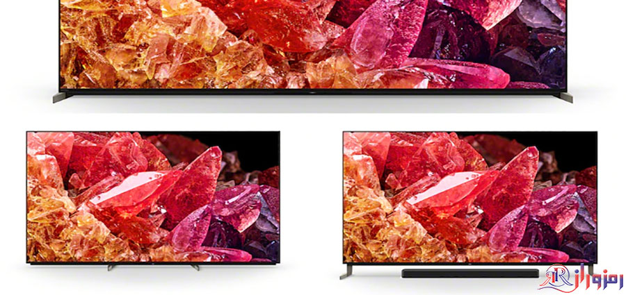 تلویزیون x95k با طراحی مینیمالیستی فوق العاده جذاب