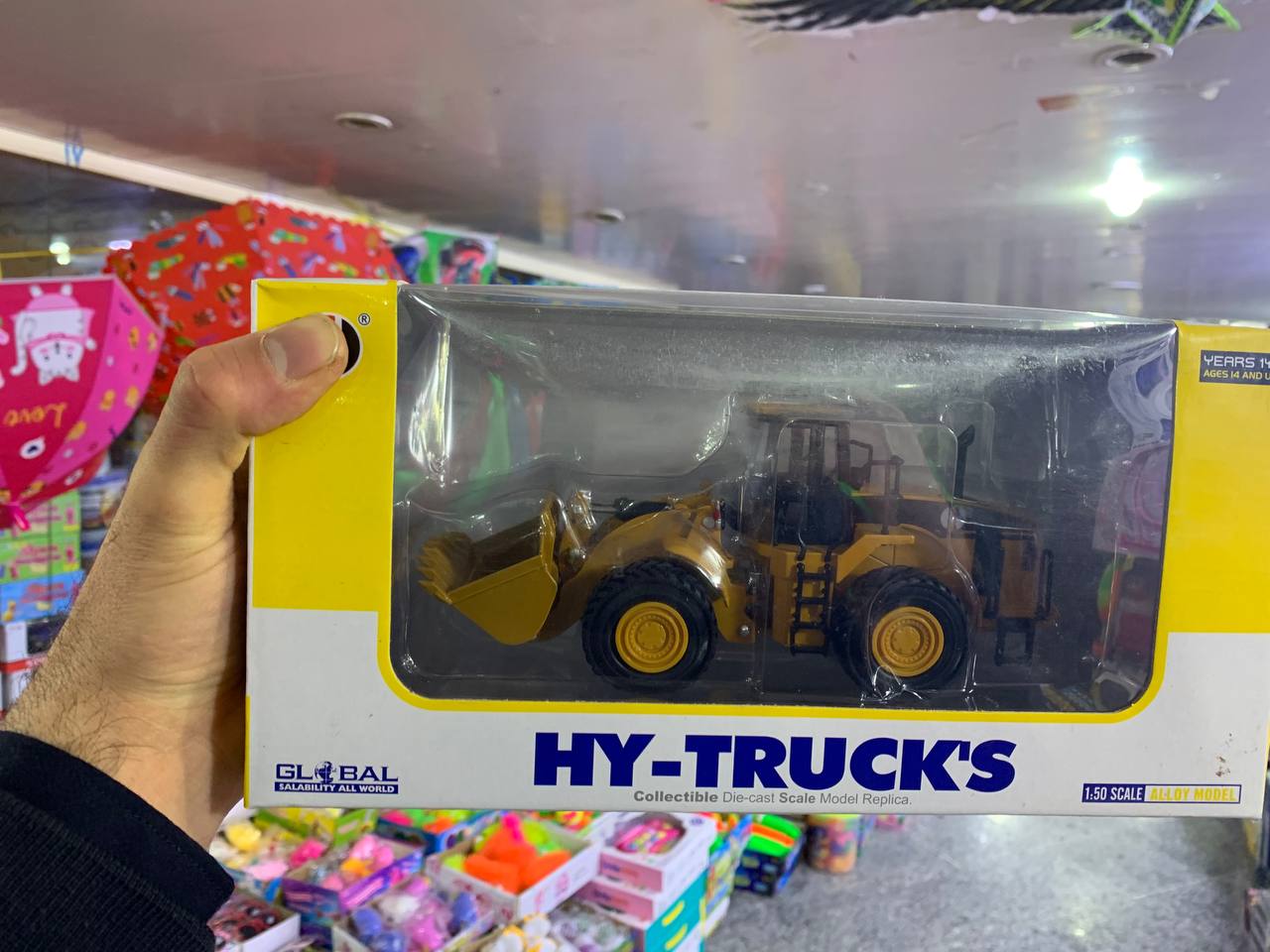 قیمت ماکت فلزی لودر Hy Truck کد 1-5012