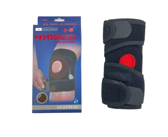 زانو بند طبی جین دو مدل اتل دار کد 748