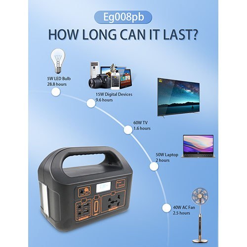 پاور استیشن 100 وات مدل EG-008PB
