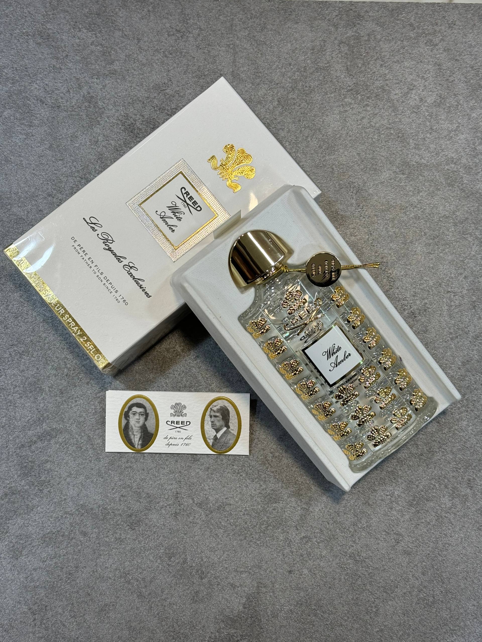 ادکلن کرید وایت آمبر هارد باکس مسترکوالتی ۷۵ میل