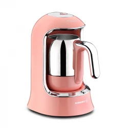 قهوه ساز اتوماتیک کرکماز A860 صورتی Korkmaz Kahvekolik Pink Automatic