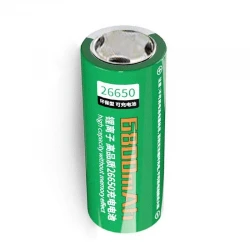 باتری لیتیومی اسمال سان آی سی دار 6800mAH 26650