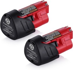 باتری لیتیوم یون   powerextra 2pack 12v 3000mah مخصوص میلواکی