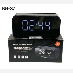 ساعت رومیزی اسپیکر دار مدل BG-S7