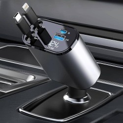 شارژر فندکی 120وات مدل 4IN1