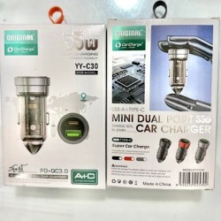 شارژر فندکی خودرو YY-C30 55W