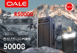 پاوربانک Oale R50000 میلی آمپر توان 22٫5 وات