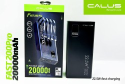 پاور بانک CALUS FAST-200pro ظرفیت 20000 میلی آمپر ساعت