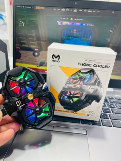 فن خنک کننده موبایل ممو مدل DL21 دوقلو رادیاتوری