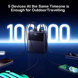 پاوربانک ریمکس مدل FP-1 ظرفیت ۱۰۰۰۰۰ میلی آمپر فست شارژ