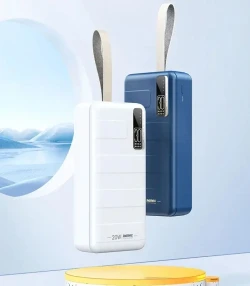 پاوربانک ریمکس مدل RPP-506 ظرفیت ۳۰ هزار میلی آمپر ساعت