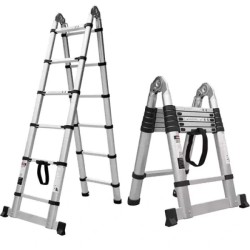 نردبان تلسکوپی 7.2 متر دو طرفه