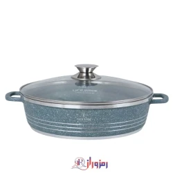 تابه دو دسته گرانیت لایف اسمایل LIFEP7-SHR28