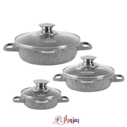 ست تابه دو دسته لایف اسمایل 1-LIFEP7STSHR-6