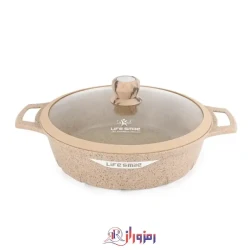 تابه دو دسته لایف اسمایل مدل FLHM-S-SHR32