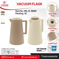 فلاسک وکیوم 1 لیتر لایف اسمایل مدل FK-2