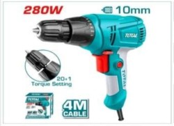 دریل پیچ گوشتی 280 وات توتال مدل TD502106