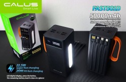 پاوربانک کالوس مدل Fast-501D ظرفیت 50000 میلی آمپر ساعت