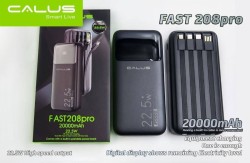 پاوربانک کالوس مدل Fast-208 Pro ظرفیت 20000 میلی آمپر ساعت