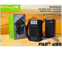 پاوربانک کالوس مدل Fast-E65 ظرفیت 65000 میلی آمپر ساعت