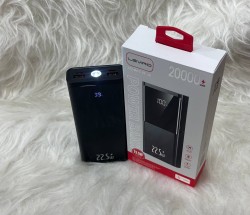 پاوربانک 22.5 وات لوینو مدل N-38 ظرفیت 20000 میلی‌آمپر ساعت