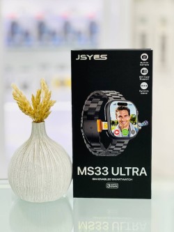 ساعت هوشمند JSYES مدل MS33 ULTRA دوربین دار سیم کارت خور با ۳ بند