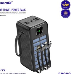 پاوربانک سولار یوسوندا (Yosonda) مدل Y-P79 ظرفیت 50000 میلی‌آمپر