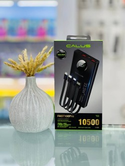 پاوربانک کالوس مدل P100 pro ظرفیت 10500 میلی‌آمپر ساعت