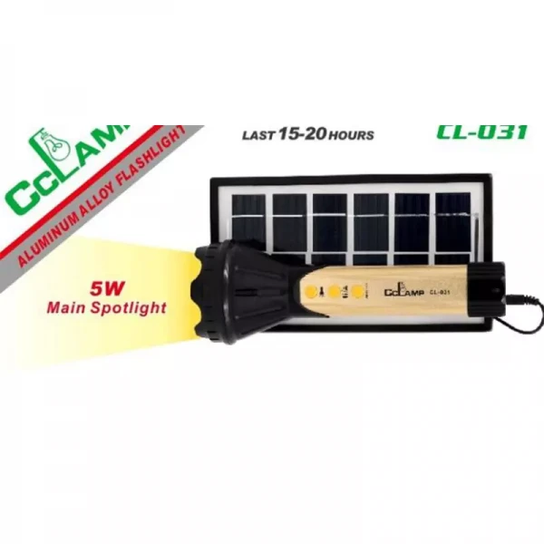 سیستم روشنایی خورشیدی CCLAMP مدل CL-035