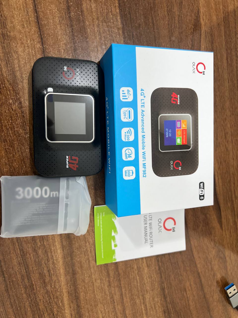 نحوه کار کردن مودم 4G LTE قابل حمل اولاکس مدل MF982